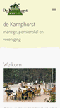 Mobile Screenshot of dekamphorst.nl